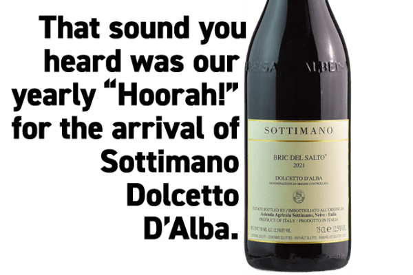 The Sottimano Dolcetto D Alba Is Here Marczyk Fine Wines